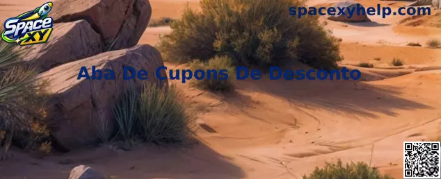Aba de Cupons de Desconto