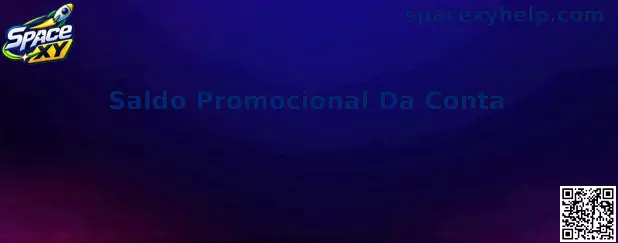 Saldo Promocional da Conta