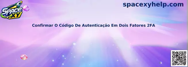Confirmar o código de autenticação 2FA