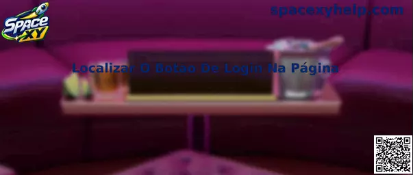Como localizar botão de login