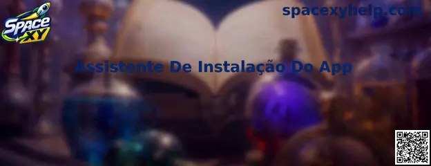 Interface do Assistente De Instalação Do App Space XY